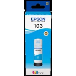 Črnilo Epson 103 cyan, steklenička 65ml, 7500 strani