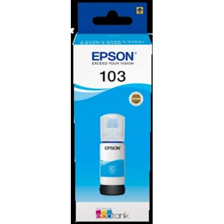 Črnilo Epson 103 cyan, steklenička 65ml, 7500 strani