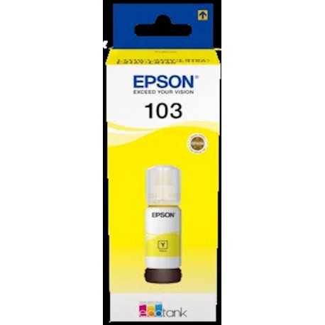 Črnilo Epson 103 rumeno, steklenička 65ml, 7500 strani