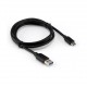 Kabel USB 3.1 A-C 1,5m črn SBOX