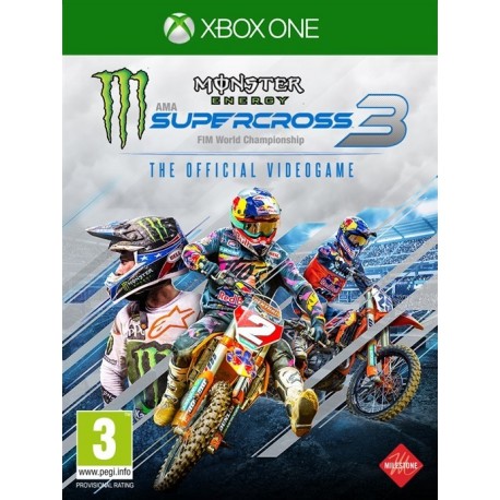 Igra Monster Energy Supercross: The Official Videogame 3 (Xone)