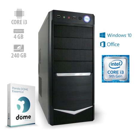Osebni računalnik ANNI HOME Optimal / i3-9100F / SSD / W10 / OF2016 / CX3