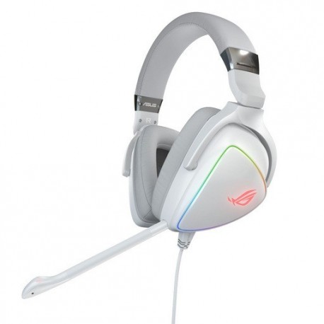 Slušalke ASUS ROG Delta White Edition, RGB, USB-C