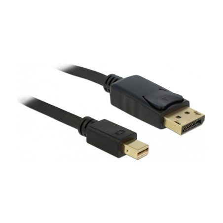 Kabel DisplayPort-DisplayPort mini 4K 5m Delock, črn