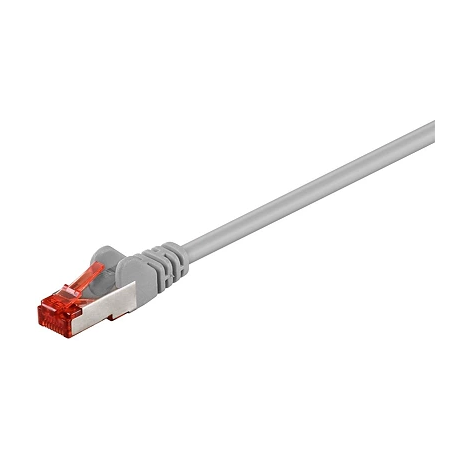 Priključni kabel za mrežo Cat6 S/FTP 0.5m siv