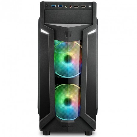 Ohišje ATX Sharkoon VG6-W RGB, črno