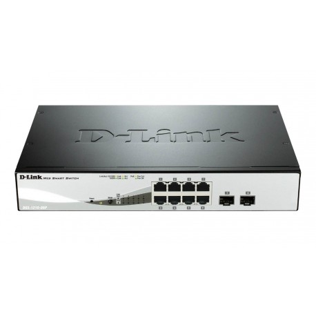 Stikalo (switch) 8 port Gigabit PoE D-Link DGS-1210-08P