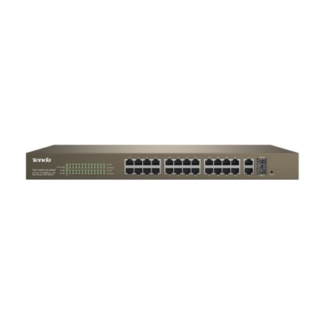 Stikalo (switch) 24 port 10/100 PoE Tenda Web Smart TEF1226P-24