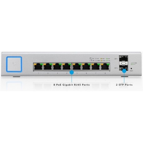 Stikalo (switch) 8 port Gigabit PoE Ubiqiti US-8-150W