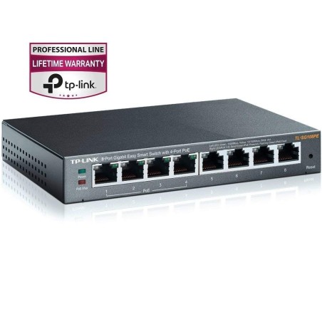 Stikalo (switch) 8 port Gigabit PoE TP-Link TL-SG108PE