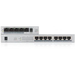 Stikalo (switch) 8 port Gigabit PoE Zyxel GS1008-HP