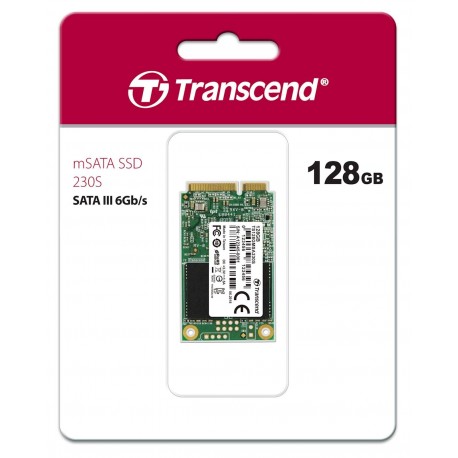 SSD disk 128GB mSATA SATA3 Transcend 230S