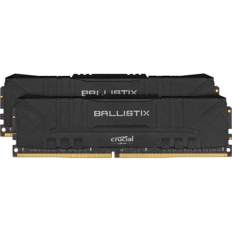 Pomnilnik DDR4 16GB (2x8GB) 2666 Crucial Ballistix Black, BL2K8G26C16U4B