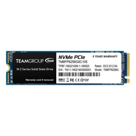 SSD disk 256GB M.2 NVMe Teamgroup MP33, TM8FP6256G0C101