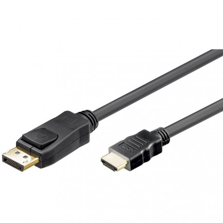 Kabel DisplayPort - HDMI 5m Goobay 1.2