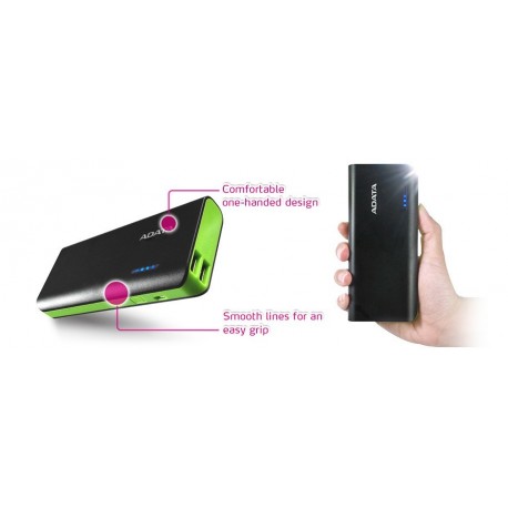 Prenosna baterija Powerbank ADATA P12500, črna