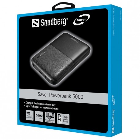 Prenosna baterija Powerbank Sandberg Saver Powerbank 5000