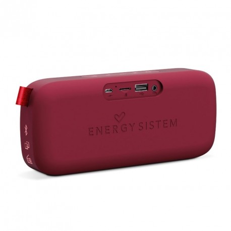 Prenosni zvočnik Energy Sistem Fabric Box 3+ Trend Cherry, rdeč