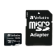 Spominska kartica MicroSD 256GB SDXC 10 Verbatim 44087 z adapterjem