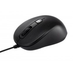 Miška ASUS MU101C Wired Blue Ray Mouse, črna