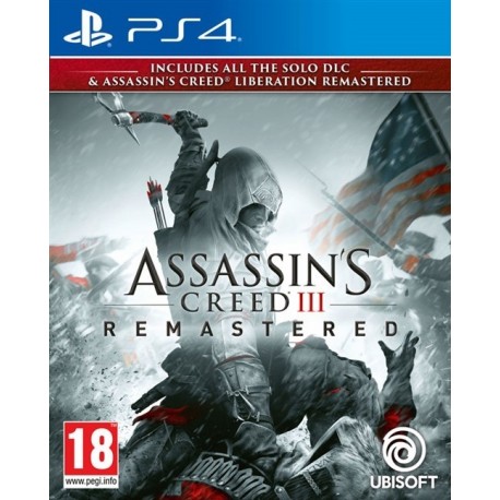 Igra ASSASSIN´S CREED III REMASTERED + LIBERATION REMASTERED (PS4)