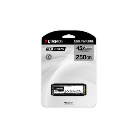 SSD disk 250GB M.2 NVMe Kingston KC2500