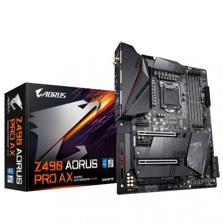 Matična plošča Gigabyte Z490 AORUS PRO AX, DDR4 LGA1200 ATX