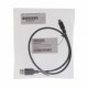 Kabel USB 2.0 A-B mikro 0.5m