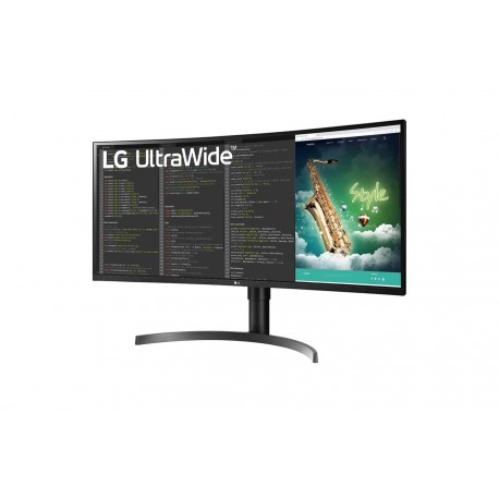 Monitor 35 LG 35WN75C-B, ukrivljen