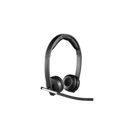 Slušalke z mikrofonom brezžične Logitech H820e stereo