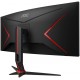 LED monitor 34 AOC CU34G2 Ultra Wide ukrivljen gaming
