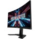 LED monitor 27 Gigabyte G27QC Gaming QHD ukrivljen