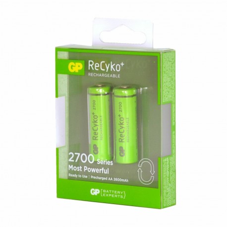 Baterija polnilna AA-2700 mAh Ni-Mh  GP 2 kom