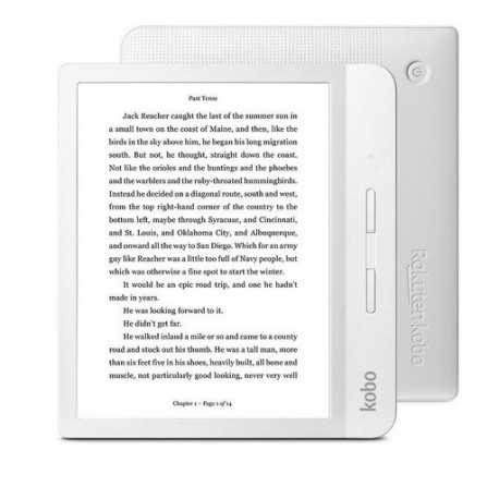 E-bralnik Kobo Libra H2O, 7" Touch, 8GB WiFi, bel,