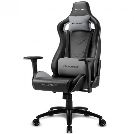 Gaming stol SHARKOON ELBRUS 2 črna/siva