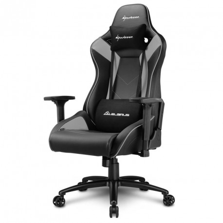 Gaming stol SHARKOON ELBRUS 3 črna/siva