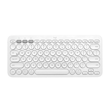 Tipkovnica brezžična Logitech K380 multi-device, bela
