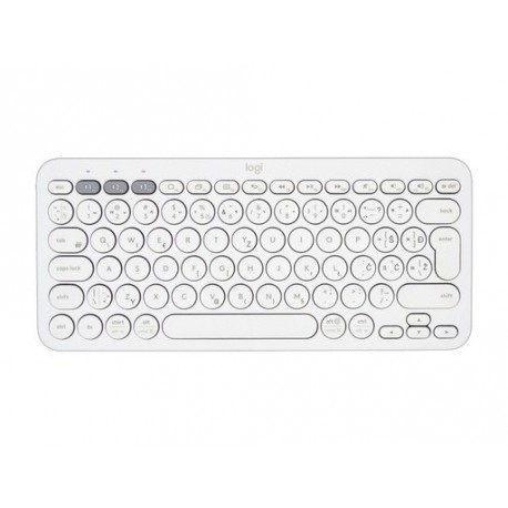 Tipkovnica brezžična Logitech K380 multi-device, bela