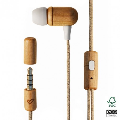 Slušalke ENERGY SISTEM Eco Cherry Wood
