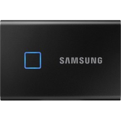 Zunanji disk SSD 1TB USB 3.2 Samsung T7 Touch, črn, USB-C