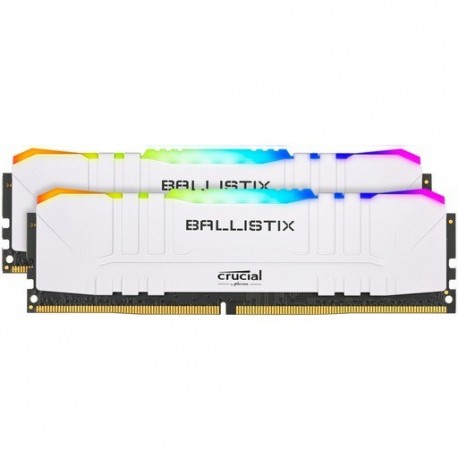 Pomnilnik DDR4 16GB (2x8GB) 3200 Crucial BX White RGB, BL2K8G32C16U4WL