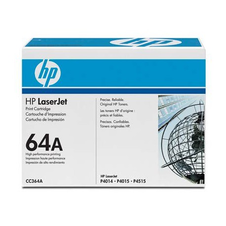 Toner HP CC364A (64A), črn