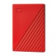 Zunanji trdi disk 2TB USB 3.0 WD My Passport, rdeč, WDBYVG0020BRD-WESN