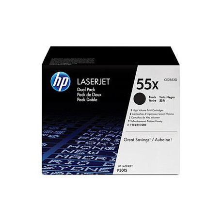 Toner HP CE255X (55X), črn