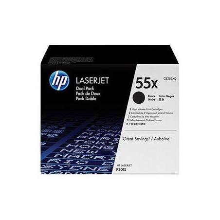 Toner HP CE255X (55X), črn