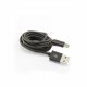 Kabel USB A-C 1,5m črn SBOX