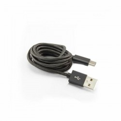 Kabel USB A-C 1,5m črn SBOX
