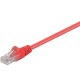 Mrežni kabel GOOBAY UTP Cat5e 0,5m rdeč