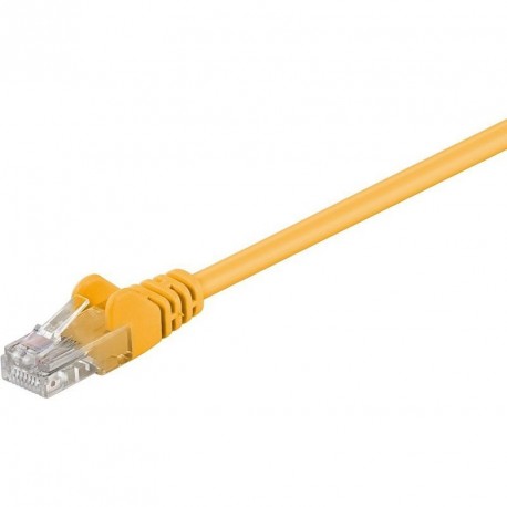 Mrežni kabel GOOBAY UTP Cat5e 0,5 m rumen