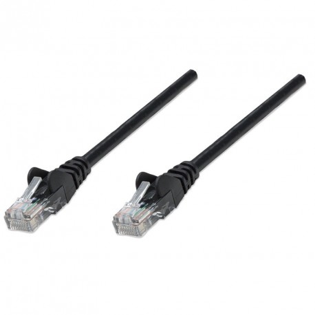 Mrežni kabel INTELLINET UTP CAT5e 0,5m črn